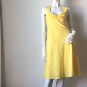 Calvin Klein Summer Yellow Dress